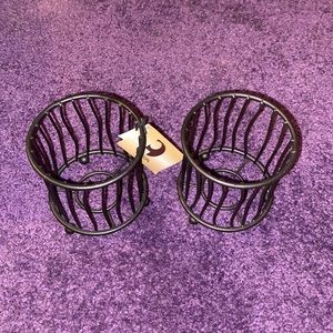 Tea light holders (2)